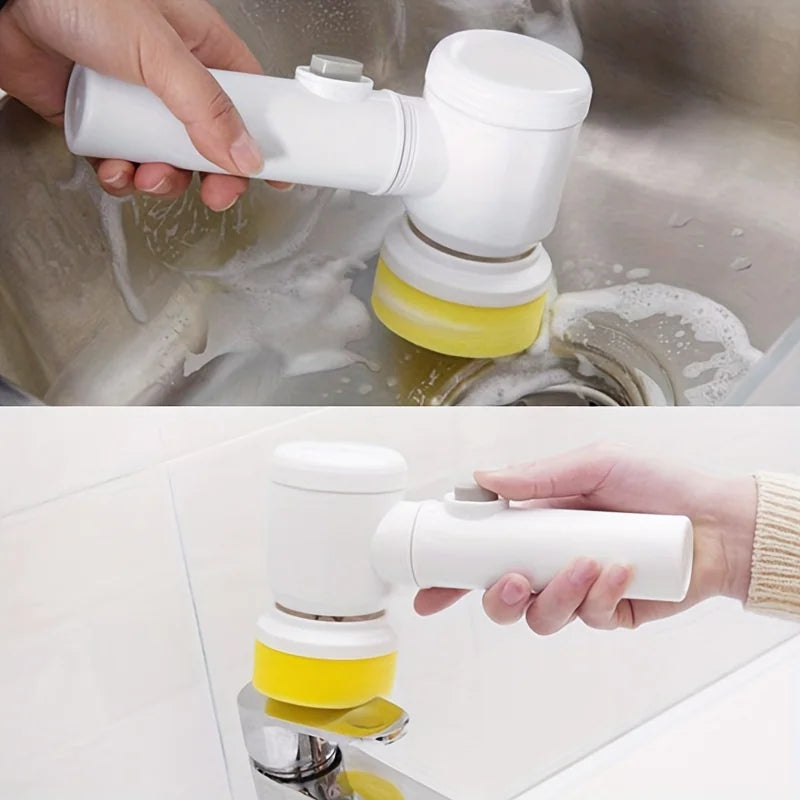 LuxoScrub Pro: Electric Spin Scrubber
