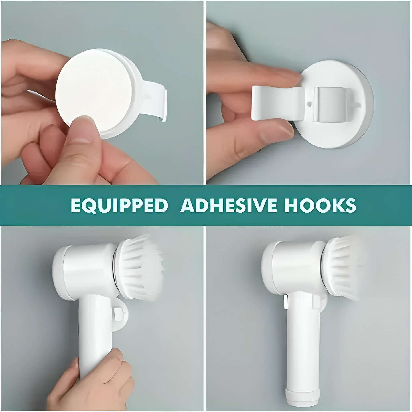 LuxoScrub Pro: Electric Spin Scrubber