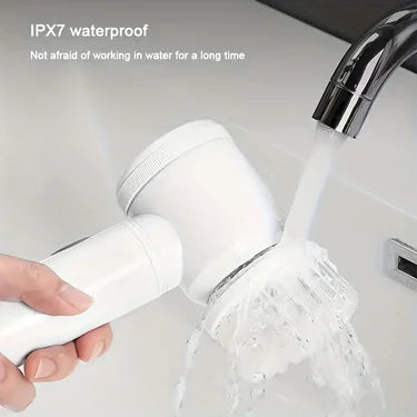 LuxoScrub Pro: Electric Spin Scrubber